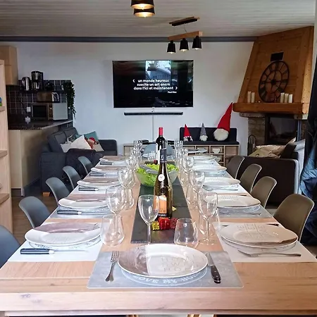 Rénové Chaleureux Et Moderne, 120m², 10-12 Pers, Accès Direct Aux Pistes, Stationnement Inclus - Fr-1-545-20 Appartamento *